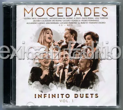 Mocedades Infinito Duets Vol. 1 Mexican CD+DVD - Gloria Trevi Morat Ana Torroja • $14.99