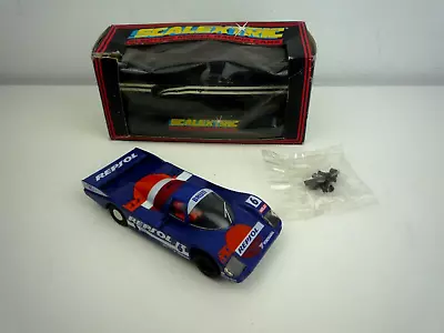 Vintage Scalextric C256 Repsol Porsche 952c Racing Slot Car With Original Box • £29.99