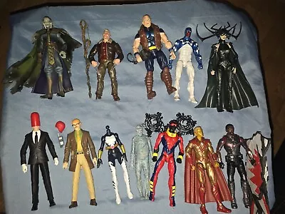 Marvel Legends Loose Lot Wolverine Cosmic Spiderman DC Figures Mcfarlane Ultima • $85