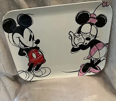 Disney Mickey Mouse Melamine Tray ByZak! Sketch Art 16x12 • $16