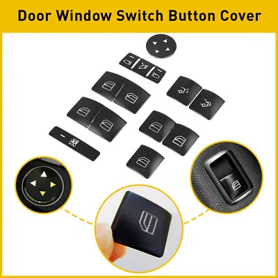 For Mercedes Benz E C-Class GLK Car Door Armrest Window Switch Button Cover Trim • $12.99