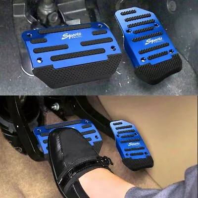 $11.99 • Buy [Blue] Non Slip Automatic Gas Brake Foot Pedal Pad Cover Car Auto Accessories