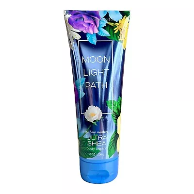 Bath & Body Works MOONLIGHT PATH Ultra Shea Body Cream 24 Hour Nourish 8 Fl Oz • $11.95