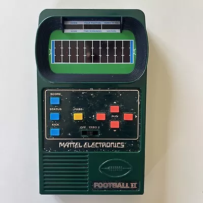 Vintage Mattel Football 2 Electronic Handheld Game ~ 1978 ~ Works! • $20