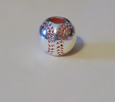 NEW DaVinci Beads & Charms Interchangeable Jewelry - Baseball Spacer DB91-7 • $7.50