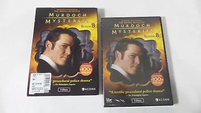 Murdoch Mysteries Season 8 *New Sealed* (5-Disc DVD 2014) W Slipcover • $13.49