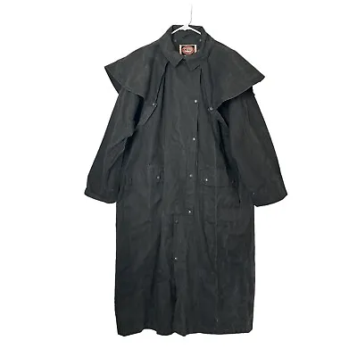 The Australian Outback Collection Duster Mens Large Cotton Coat Washable Unlined • $59.95