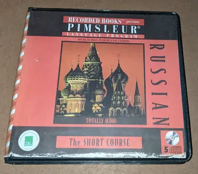 Russian The Short Course By Pimsleur: CD Language Learning Pack • £10