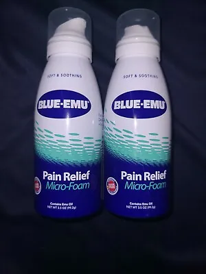 $21.99 • Buy (2)Blue-Emu Pain Relief Micro-Foam