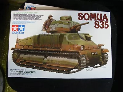 Tamiya 1/35 French SOMUA S35 Medium Tank • £24.99