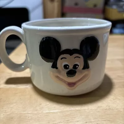 Vintage Mickey Mouse Ceramic Mug - WDP Walt Disney Productions • $6.50