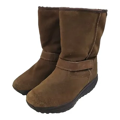 $39.97 • Buy SKECHERS Shape Ups Winter Boots Women's Size 9 Fur Lined Brown Snow Wedge