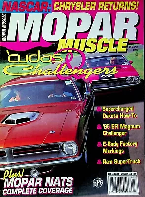 Mopar Muscle Magazine 'Cudas & Challengers Dec/January 1996 071323R • $14