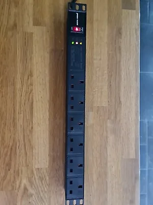 Penn Elcom 6 Way UK Rack Mount PDU PDU6-UK • £35