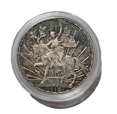 1913 Mexico Caballito Peso Silver Coin Toned ✨️✨️✨️ Lovely  • $649.99
