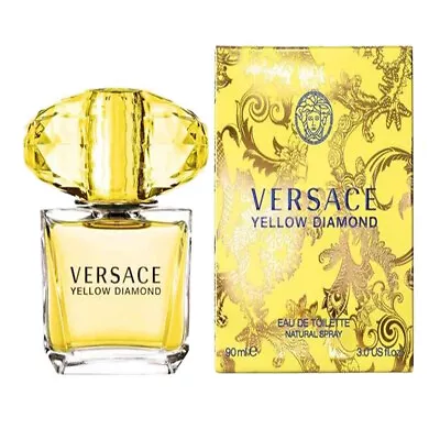 Versace Yellow Diamond By Versace For Women EDT Spray 3.0 Oz / 90 Ml New In Box • $32.99