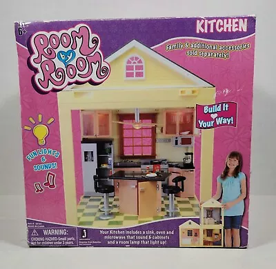 Jazwares Kitchen Room By Room Dollhouse Lights & Sound Working W/Original Box  • $30