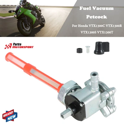 $21.35 • Buy Fuel Vacuum Petcock 16950-MEM-674 For Honda VTX1300C VTX1300R VTX1300S VTX1300T