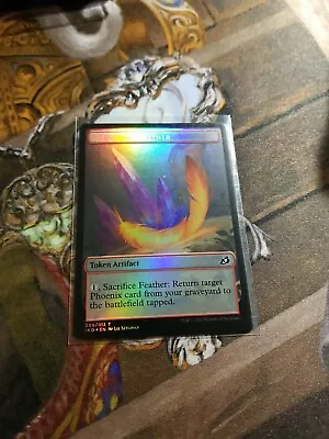 Feather / Human Soldier Token Foil MTG Ikoria - Pack Fresh - • $0.99