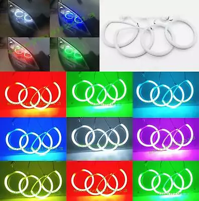 BT Cotton RGB Halo Rings For MAZDA 3 MPS MAZDASPEED3 Axela Devil Angel Eyes DRL • $62.91