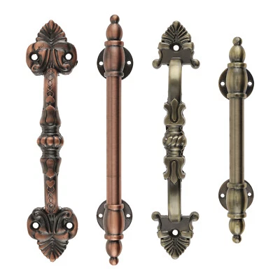 $11.43 • Buy Antique Cabinet Door Pull Handles Cupboard Drawer Home Windows Furniture Knob