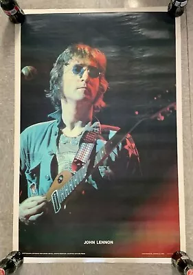 80  VINTAGE *JOHN LENNON* 23x35  SEALED MUSIC CONCERT POSTER GRUEN RAREPB21 • $41.99