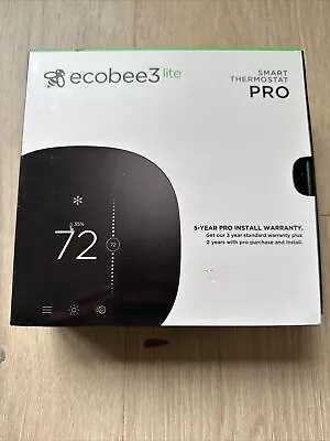 Ecobee3 Lite Pro - EB-STATE3LTP-02 Smart Thermostat. New In Open Box • $75