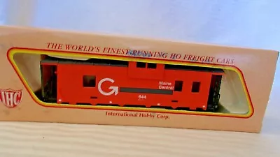 HO Scale IHC 38' Maine Central Caboose Orange #644 BNOS • $22.50