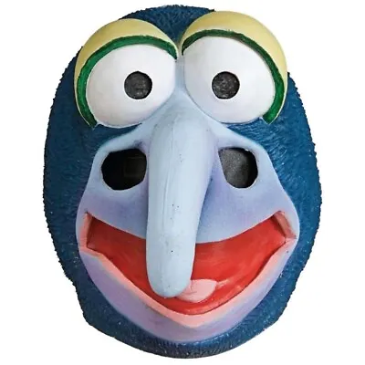 Licensed The Muppets Jim Henson DELUXE ADULT LATEX GONZO MASK • $27