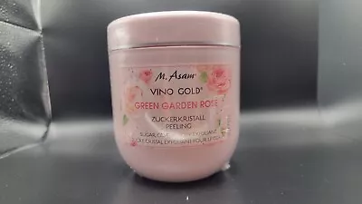 M. Asam VINO GOLD Green Garden Rose Sugar Crystal Body Exfoliant SEALED 42.3 Oz • $24.99