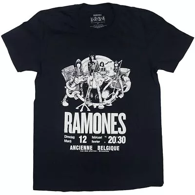 Ramones Belgique Official Tee T-Shirt Mens Unisex • £15.99
