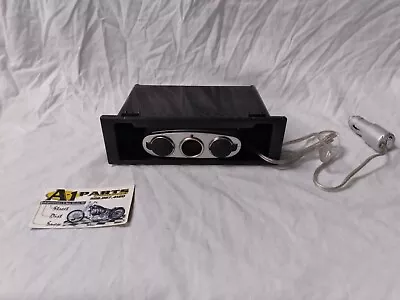 90-05 MAZDA MIATA MX-5 OEM Single Din Radio Cubby Compartment With 12v Splitter • $18.89