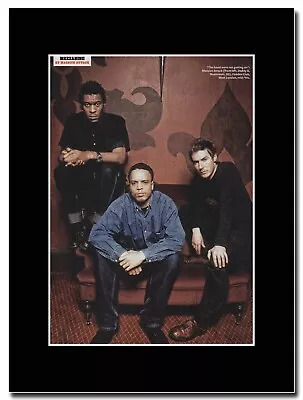 Massive Attack - Cobden Club West London - Matted Mounted Magazine Artwork • £16.99