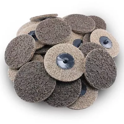 $46 • Buy 50p 3  Coarse ROLL LOCK SANDING DISC Roloc Scotch Pads Made In USA ! Heavy Duty