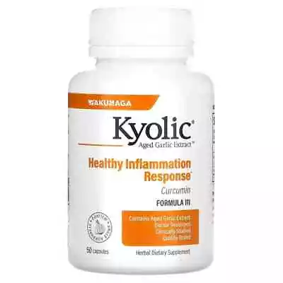 Kyolic Aged Garlic Extract Curcumin 50 Capsules • $45.88