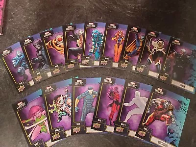 2021 Marvel Legends Cards Complete Wave 1 Set • $14.99