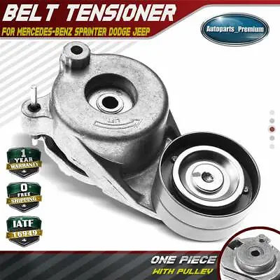 Belt Tensioner For Mercedes-Benz E R S Class Sprinter Dodge Jeep 3.0L 6422001370 • $37.99