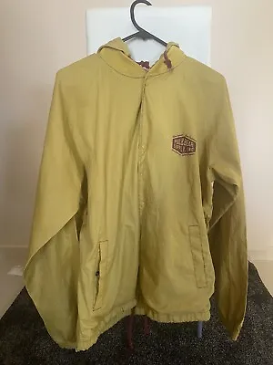 $65 • Buy Pull And Bear - Men’s Windbreaker Jacket  - Yellow - Size Large + Free Post