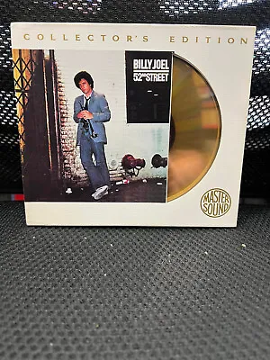 BILLY JOEL 52nd Street 1978 CD 24 KT GOLD MasterSound Collector's Edition • $39.99