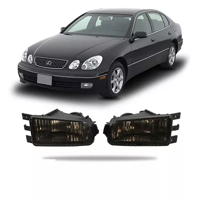 Front Driving Fog Lights For 1998-2005 Lexus GS300/G2400/GS430 JDM Smoke LH RH • $49.99