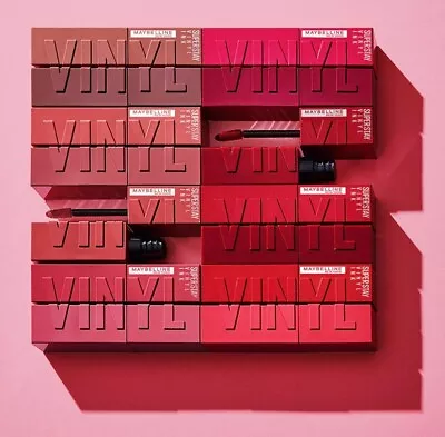 MAYBELLINE Superstay Vinyl Ink Liquid Lipstick Beauty Make-Up Choose Your Shade • £6.99