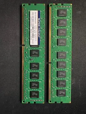 SUPER TALENT DDR3-1333 4GB/256X8 ECC MEMORY CL9 W1333EB4GH Server RAM • $7.95