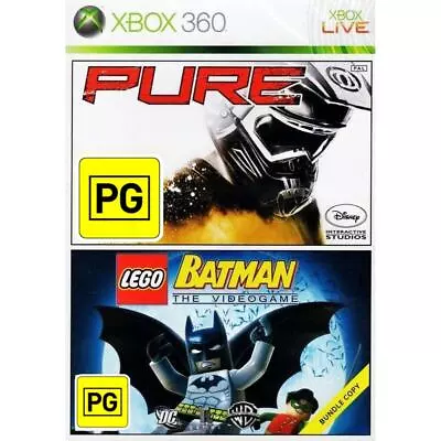 LEGO Batman And Pure Dual Pack [Pre-Owned] (Xbox 360) • $21.95