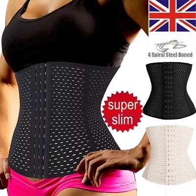 Waist Training Trainer Cincher Underbust Boned Slim Corset Shapewear Body Shaper • £6.79