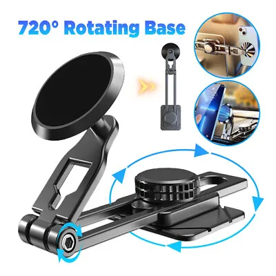 Foldable 720° Magnetic Car Interior Parts Phone Holder Stand Mount Accessories  • $11.99