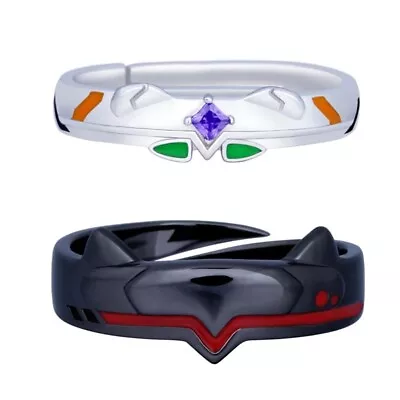 Anime Neon Ring Rei Ayanami Genesis Cosplay Kaworu Nagisa Costume Jewelry • $13.99