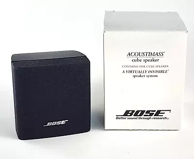 Bose Single Cube Speakers Acoustimass Lifestyle Mountable Surround UNUSED • $64.95