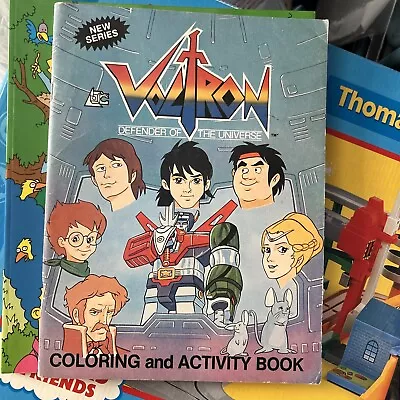 1985 VOLTRON DEFENDER OF THE UNIVERSE Coloring Booktv Cartoonmodern Publishing • $24.99