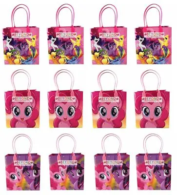 My Little Pony Movie 12 Pcs Party Goody PARTY Favor Reusable Gift Bags  • $12.99