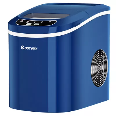 Compact Electric Ice Maker Portable Ice Making Machine Mini Cube 26lbs/Day Navy • $109.95